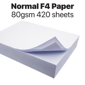 F4 Copier Paper 80gsm 420 Sheets High Clarity (210x300mm)