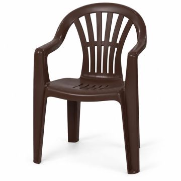 Pre-Order FCA1444 Plastic Arm Chair 4-Leg Random Colour