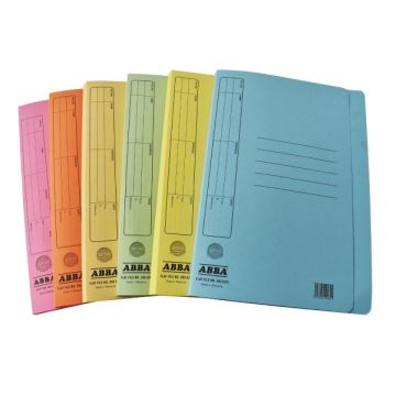 ABBA Manila Spring Flat File 350 U-Pin Fastener Durable Foolscap