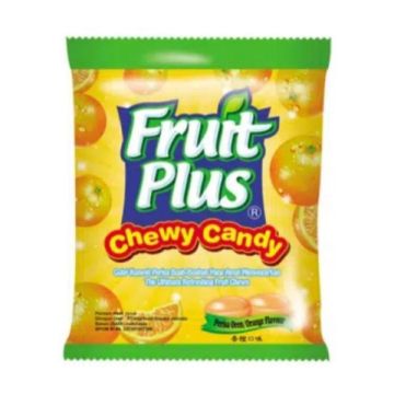 Fruit Plus Orange Chewy Candy 120g