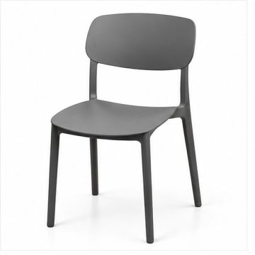Pre-Order FUN 3606 Valentino Chair Grey Plastic PP