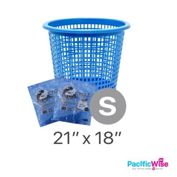 Small Blue Garbage Bag 18" x 21" 30pcs Pack
