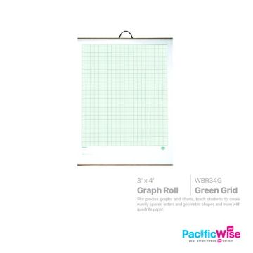 Graph Roll (WBR34G) Green Grid