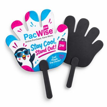 Customized Hand Fan PFL 001 234x245mm Full Colour Print