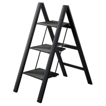Hasegawa SJ 3 Step Slim Foldable Aluminium Ladder