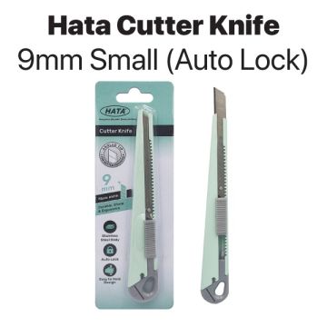 Hata M-815 9mm Cutter Knife Auto Lock Stainless Steel