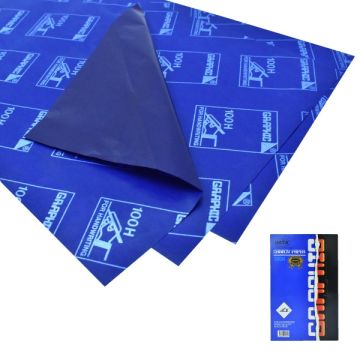 Hata Carbon Paper Blue Single Side 10pcs Tracing Copy