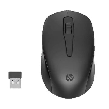 HP 150 Wireless Mouse Black 1600 DPI USB-A