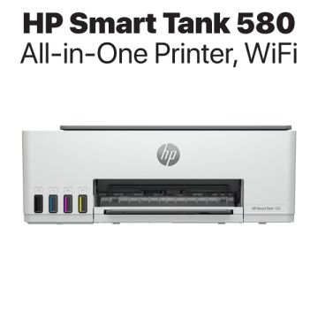 HP Smart Tank 580 Ink Tank All-in-One Printer Wi-Fi (1F3Y2A)