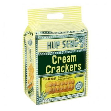 Hup Seng Cream Crackers 225g x 10 Sachets
