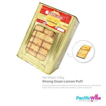 Khong Guan Lemon Puff (4.5kg) (+RM10 deposit)
