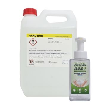 Klenco Alcohol-Free Hand Rub Sanitizing Liquid 5L