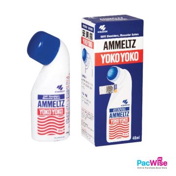 Kobayashi Ammeltz Yoko Yoko Pain Relief Liquid 48ml – Muscle & Joint Relief for Stiff Shoulders and Body Aches