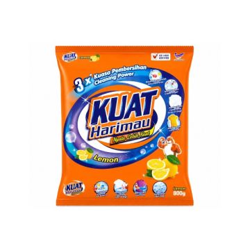 Kuat Harimau Lemon Dishwashing Powder 750g
