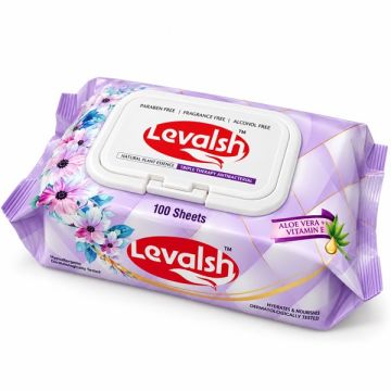 Levalsh Antibacterial Wipes Wet Tissues 100 Sheets