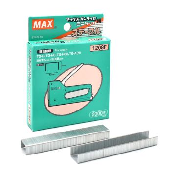 Max 1208F Gun Tacker Staples 8mm 2000pcs