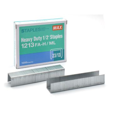 Max 1213 FA-H Heavy Duty Staples 23/13 1000pcs