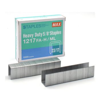 Max 1217 FA-H Heavy Duty Staples 23/17 1000pcs