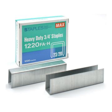 Max 1220 FA-H Heavy Duty Staples 23/20 1000pcs