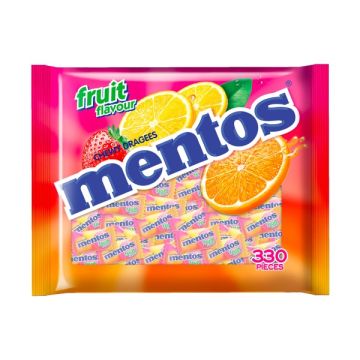 Mentos Fruit Pillow Pack 330pcs