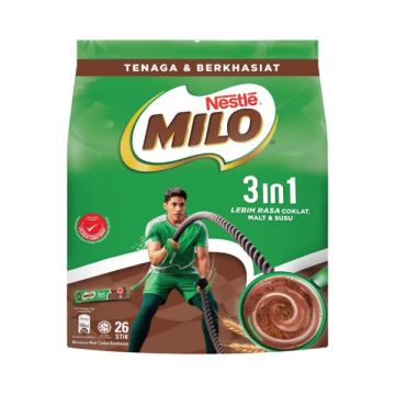 MILO Fuze 3 in 1 Original 33g x 26 Sachets