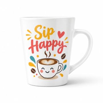 Custom Printed Mug 12oz White 4C Full Colour Printing