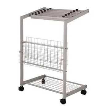 News 18 Newspaper Magazine Rack 5 Clamps