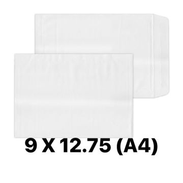 White Non-Window Envelope 9 x 12.75 Inch 50pcs / 250pcs