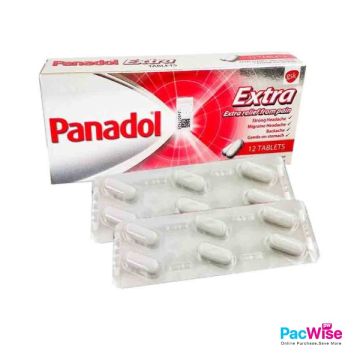 Panadol Extra Tablets 12's – Fast & Strong Pain Relief for Headache, Migraine & Muscle Pain