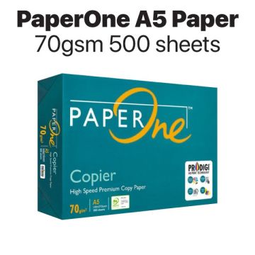 PaperOne A5 Copier Paper 70gsm ProDigi High Opacity