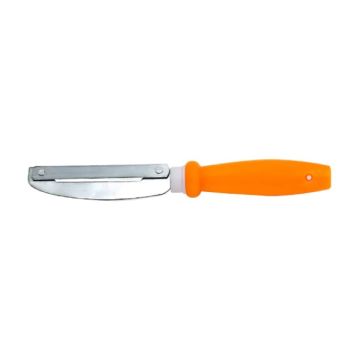 22cm Stainless Steel Blade Orange Handle