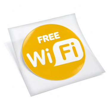 Custom Window Sticker 10cm x 10cm 4 Colour