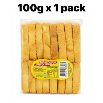 Roti Kok Marjerin Crispy Margarine Bread Snack 100g