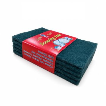 Scouring Pad 5 Pcs Heavy Duty Cleaning Sponge 9 x 14cm