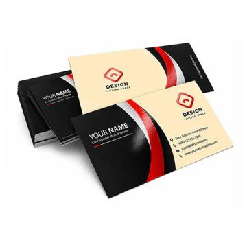 Customized Printing Name Card 250gsm Art Card + Matt Laminate + Spot UV | Double Sided