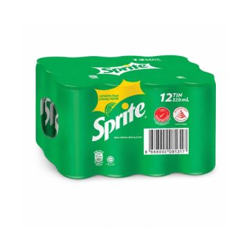 Sprite Can 320ml x 12 Cans Carbonated Drink