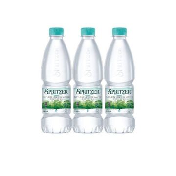Spritzer Mineral Water 550ml Natural Hydration 24 Bottles