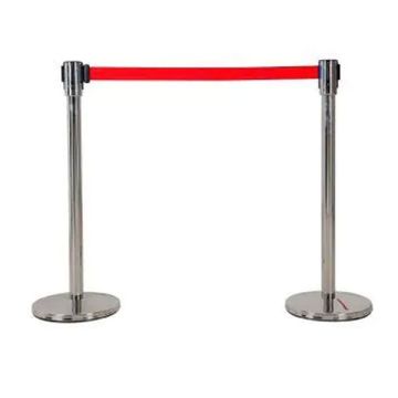 Stainless Steel Stackable Q-Up Stand 190cm Belt