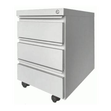 Pre-Order S181 Steel Mobile Pedestal 3-Drawer Filing Cabinet