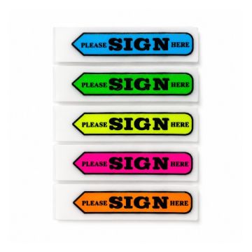 Please Sign Here Sticky Note 5 Pads