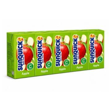 Sunquick Apple Fruit Drink 125ml x 5 Packs
