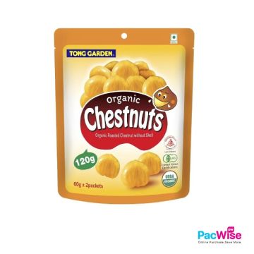 Tong Garden Chestnuts Without Shell 120g – Ready-to-Eat Roasted Chestnuts | Healthy Snack, Natural & Soft