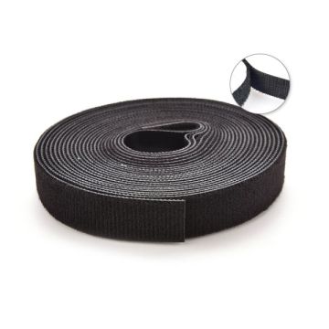 Velcro Tape 1 Inch x 25m Black Hook & Loop Fastener