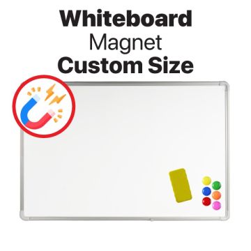 Custom Size Magnetic Whiteboard Steel Surface Stain Resistant