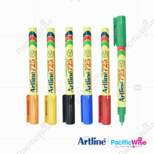Artline/Permanent Marker/Penanda Kekal/Writing Pen/725/0.4mm