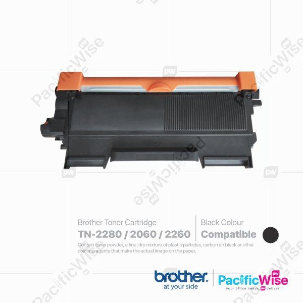 Brother Toner Cartridge TN-2280 / TN-2060 / TN-2260 (Compatible)