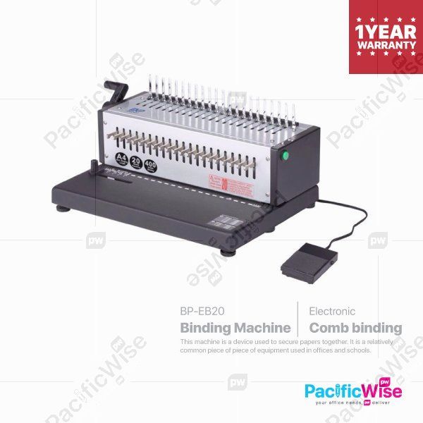 Electronic Binding Machine BP-EB20 (Comb Binding)