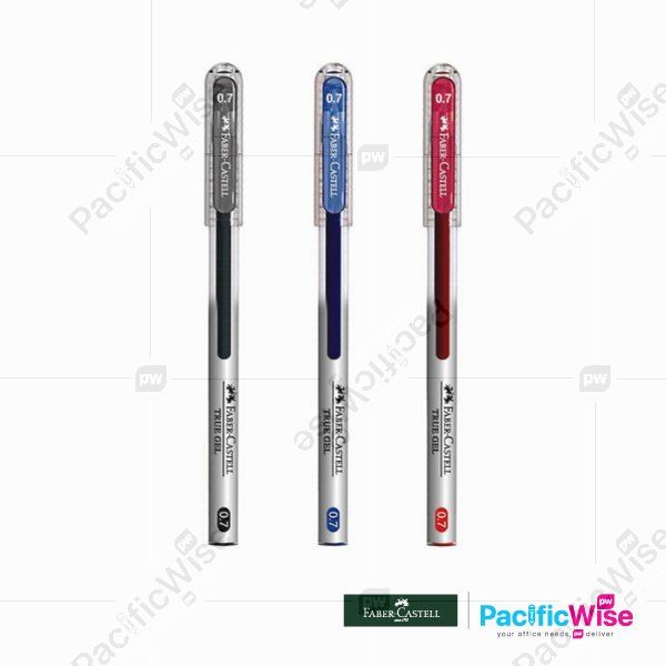 Faber Castell/True Gel Pen/Pen Gel Sejati/Writing Pen/0.7mm