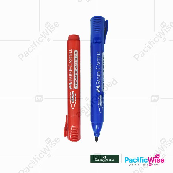 Faber Castell/Permanent Marker/Penanda Kekal/Writing Pen/P20/2.0mm