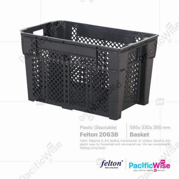Felton Industrial Stackable Basket (2063B)